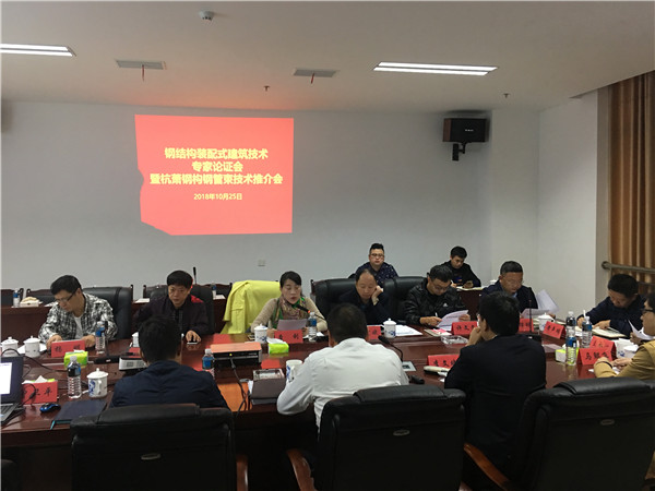 鋼結(jié)構(gòu)裝配式技術推介及論證會在市城投公司順利召開